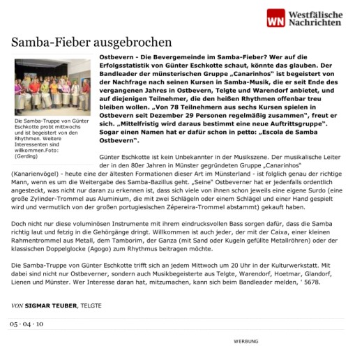 Samba-Fieber ausgebrochen-1 01 thumb